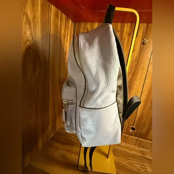 Coach Blue Leather Backpack - Picture 3 of 10